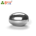 SS304 / 316 AISI Standard Drilled Hole Stainless Steel Oval Hollow Balls 50.8mm